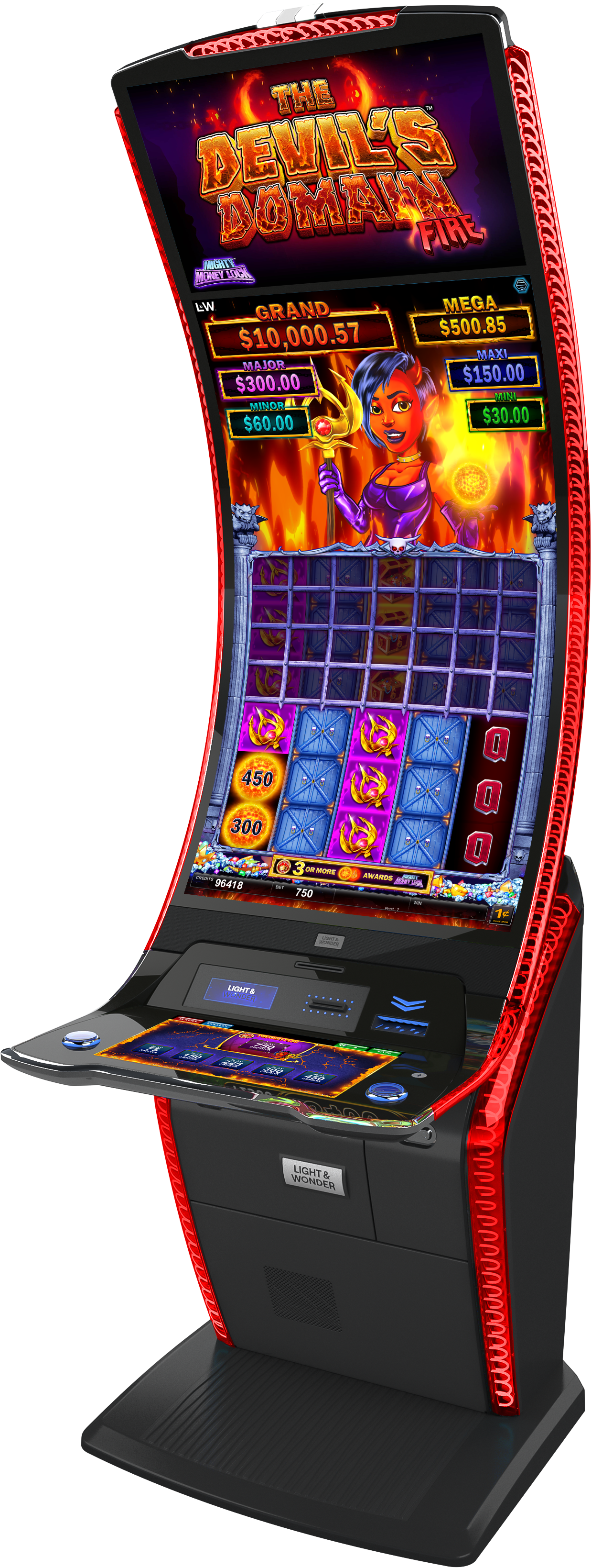 Mighty Money Lock - The Devil's Domain - Fire Cabinet